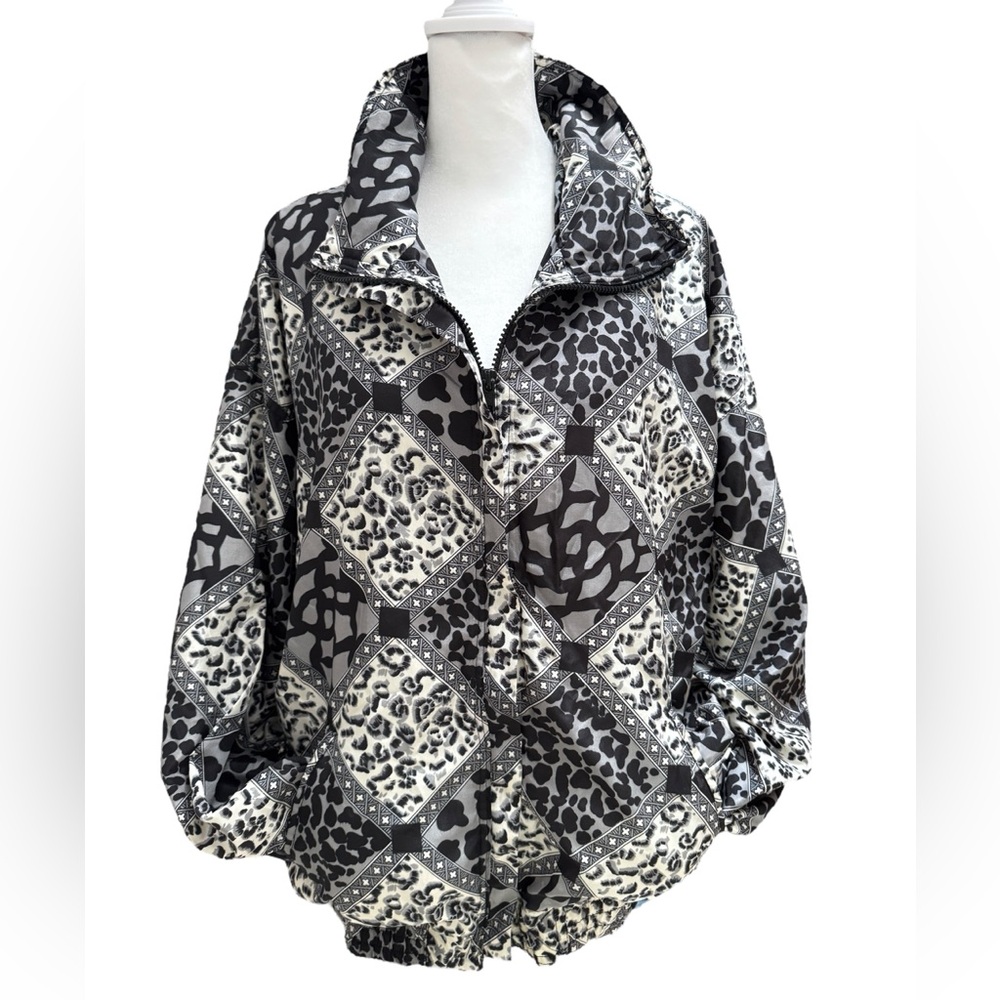 Active Studio Vintage Windbreaker Jacket